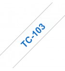 Fita Laminada 12mmx7,7mts Transparente/Azul