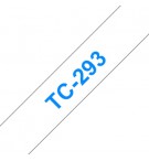 Fita Laminada 09mmx7,7mts Branco/Azul