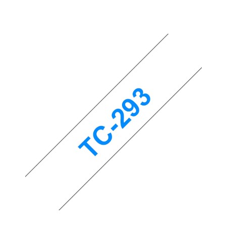 Fita Laminada 09mmx7,7mts Branco/Azul