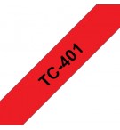 Fita Laminada 12mmx7,7mts Vermelho/Preto