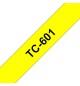 Fita Laminada 12mmx7,7mts Amarelo/Preto