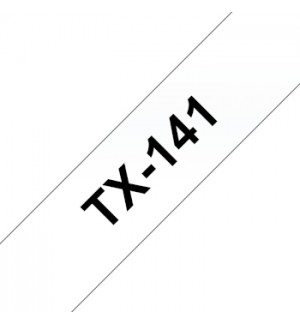 Fita Laminada 18mmx15mts Transparente/Preto