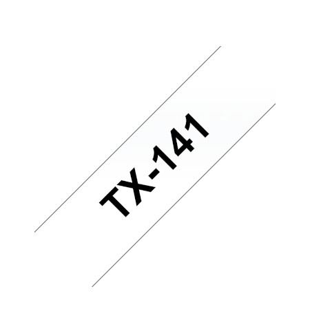 Fita Laminada 18mmx15mts Transparente/Preto