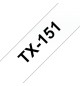 Fita Laminada 24mmx15mts Transparente/Preto