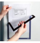 Moldura Magnética A4 Duraframe 4869-07 Azul Escuro 5un