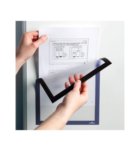 Bolsa Magnética A4 Azul Duraframe 5un