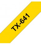 Fita Laminada 18mmx15mts Amarelo/Preto
