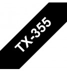 Fita Laminada 24mmx15mts Preto/Branco