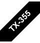 Fita Laminada 24mmx15mts Preto/Branco