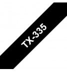 Fita Laminada 12mmx15mts Preto/Branco