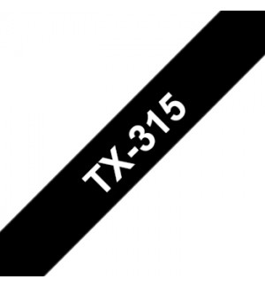 Fita Laminada 6mmx15mts Preto/Branco