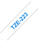 Fita Laminada 09mmx8mts Branco/Azul