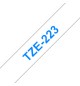 Fita Laminada 09mmx8mts Branco/Azul