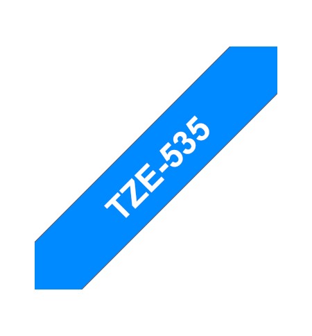 Fita Laminada 12mmx8mts Azul/Branco