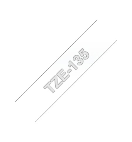 Fita Laminada 12mmx8mts Transparente/Branco