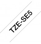 Fita Laminada Segurança 24mmx8mts Branco/Preto