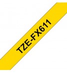 Fita Laminada Flexivel 6mmx8mts Amarelo/Preto