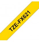 Fita Laminada Flexivel 09mmx8mts Amarelo/Preto