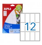 Etiquetas 034x067mm 15Fls A5 Apli 180un