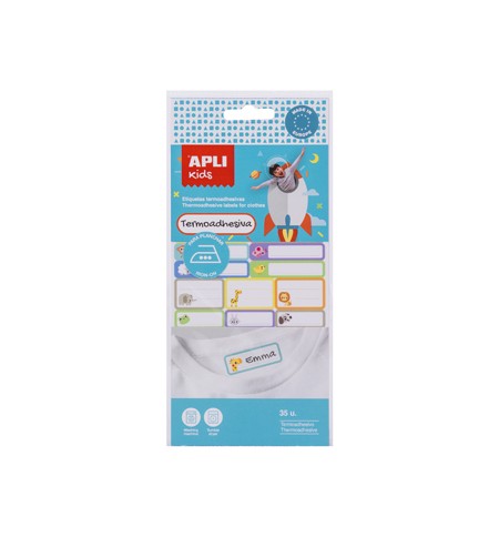 Etiquetas Termoadesivas Têxteis Apli Kids