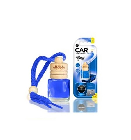 Ambientador Carro Aroma Car Wood New Car 6ml
