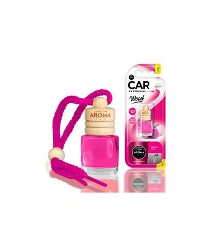 Ambientador Carro Aroma Car Wood Bubble Gum 6ml