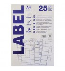 Etiquetas 045,7x021,2mm 25Fls A4 1200un