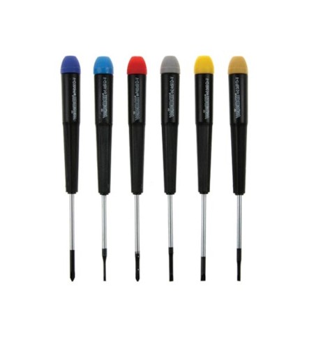 Conjunto 6 Chaves de Precisão Plana/Philips