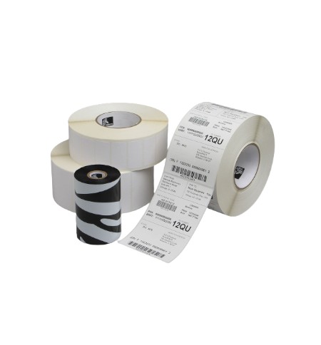 Etiquetas 051x32 D76mm 1000T Papel Mate ZEBRA 10 Rolos