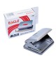 Furador 15 Folhas Eagle com guia Prata