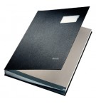 Pasta Assinaturas Leitz 5700 20 Divisoes Preto