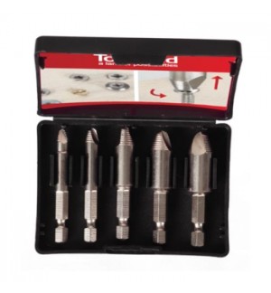 Jogo de Pontas para Removedor de Parafusos Danificados 5 Pçs