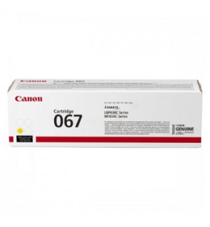 Toner Canon 067 Amarelo 5099C002 1250 Pág.