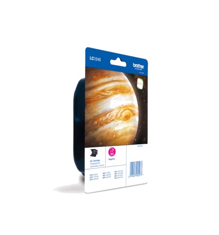 Tinteiro Brother LC1240M Magenta 7,1ml 600 Pág.