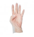 Luvas Vinil Tamanho S s/ Pó 100un