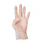 Luvas Vinil Tamanho M s/ Pó 100un