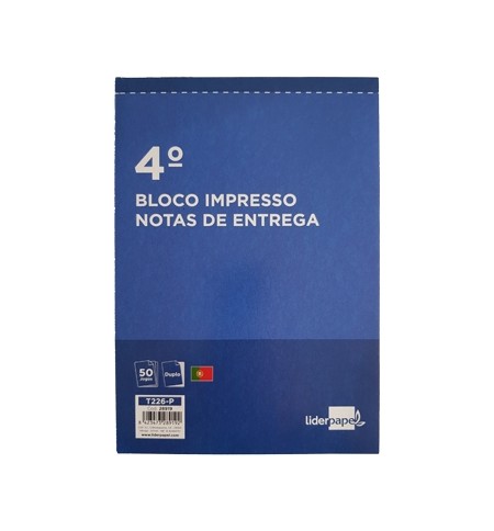 Bloco Nota de Entrega com Duplicado
