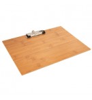 Porta Menus 31,8x22,9x0,4cm c/Clip Bambu 1un