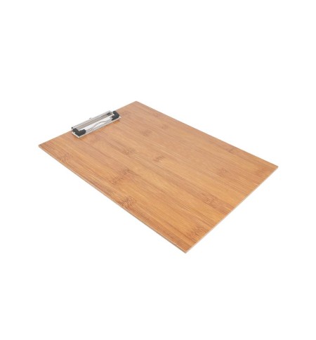 Porta Menus 22,9x31,8x0,4cm c/Clip Bambu 1un