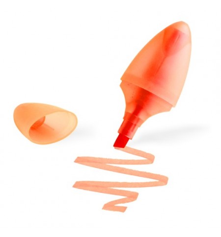 Marcador Fluorescente Rankap Laranja 1un