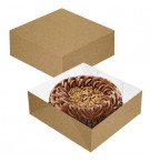 Caixa Cartolina Kraft 24x24x9,5cm 50un