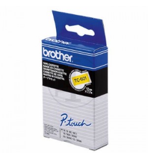 Fita Laminada 12mmx7,7mts Amarelo/Preto