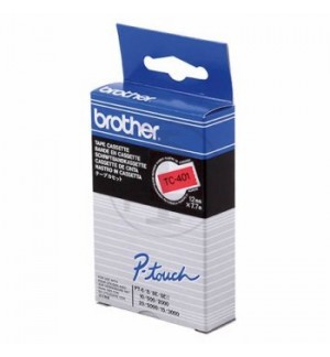 Fita Laminada 12mmx7,7mts Vermelho/Preto