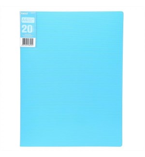 Pasta c/20 Bolsas 40 Páginas Catálogo Eagle Azul