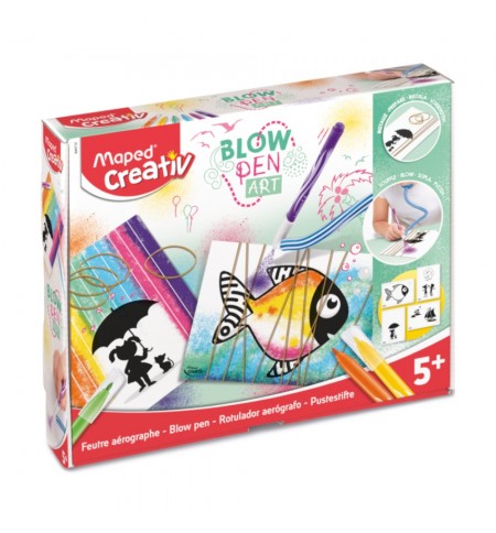 Caneta de Sopro - Arte com fios