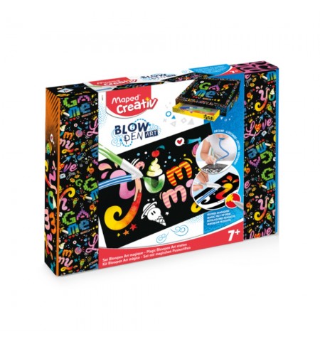 Caneta de Sopro Art Magic - Caixa Criativa