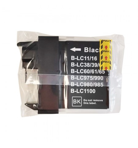 Tinteiro Compatível Brother LC1100BK Preto 13ml 450 Pág.