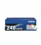 Pack Toners Brother TN-248VAL 4 Cores 1000 Pág.