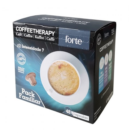 Café Cápsulas p/Dolce Gusto CoffeeTherapy Forte 48un