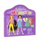 Jogo Magnéticos Moda 42 Peças